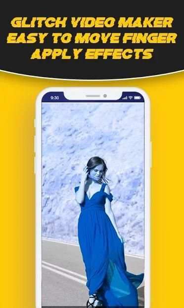 Glitch Video Maker - Glitch Video & Photo Effects स्क्रीनशॉट 5