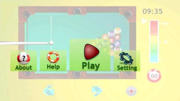 Billiards game screenshot 3