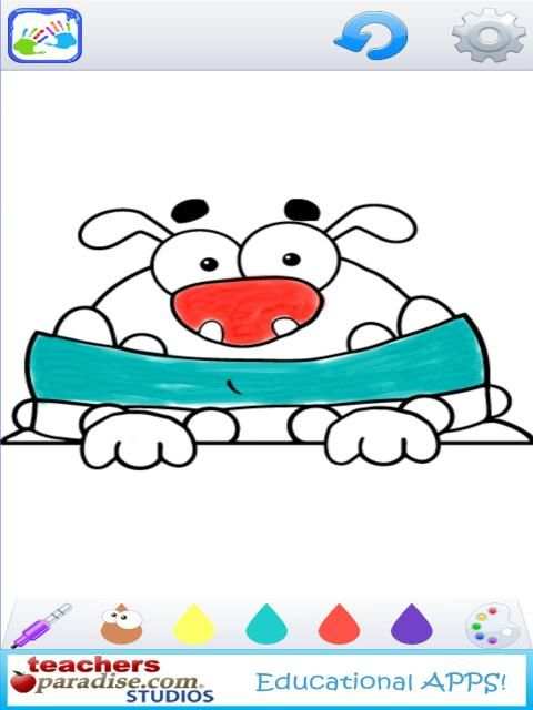 Kids Finger Painting Coloring screenshot 18