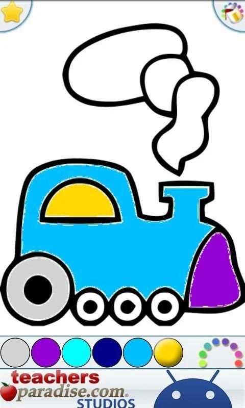 Kids Finger Painting Coloring screenshot 34