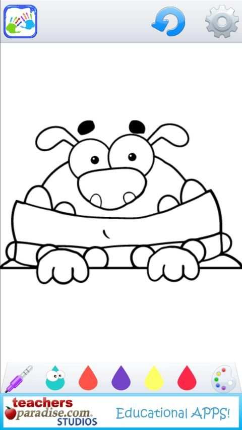 Kids Finger Painting Coloring screenshot 24