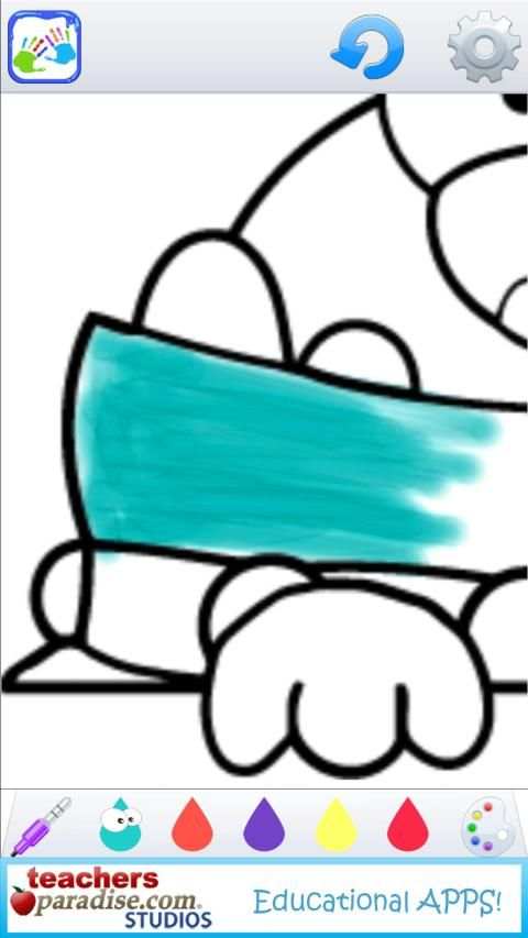 Kids Finger Painting Coloring screenshot 22