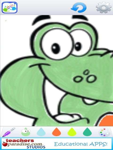 Kids Finger Painting Coloring screenshot 13