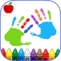 Kids Finger Painting Coloring on 9Apps