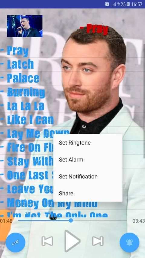 Sam Smith music screenshot 1