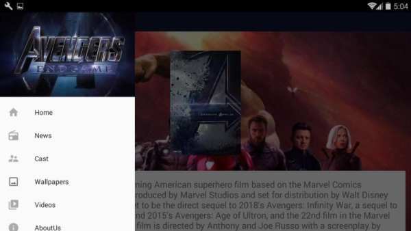 Movie Info Avengers End Game 3 تصوير الشاشة