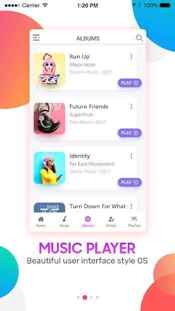 iMusic – Music Player for IOS 12, All Format screenshot 3