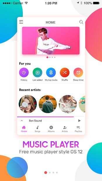 iMusic – Music Player for IOS 12, All Format screenshot 4