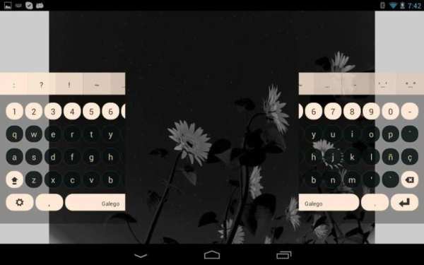 Galego Keyboard Plugin स्क्रीनशॉट 1
