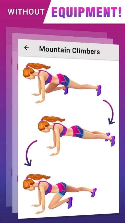 Fat Burning Workout - Belly Fat Workouts for Women screenshot 4
