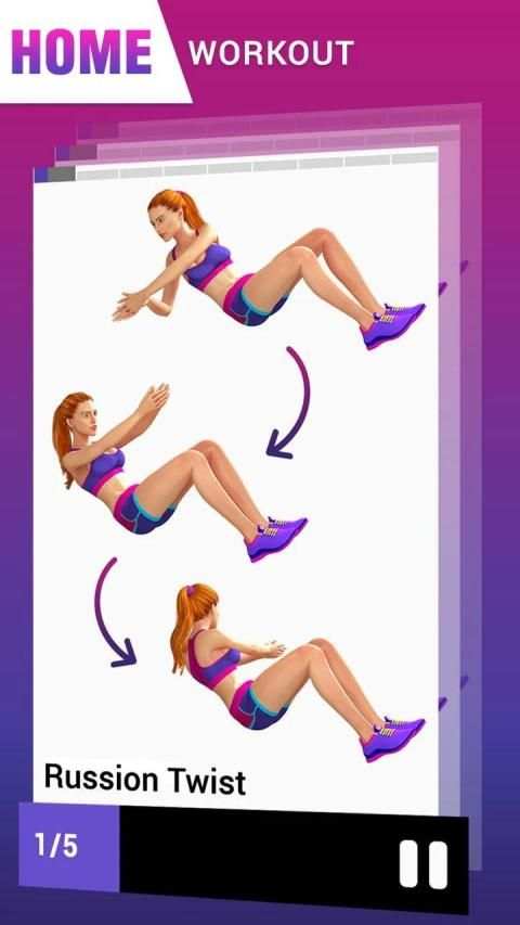 Fat Burning Workout - Belly Fat Workouts for Women screenshot 5