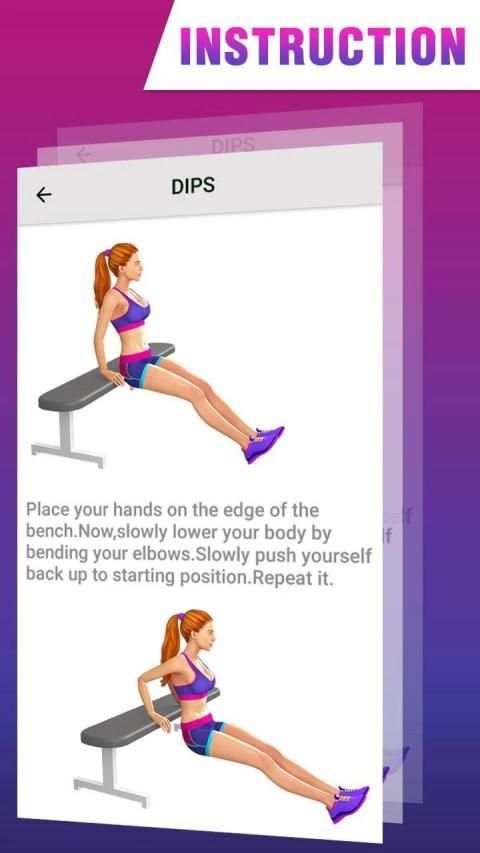 Fat Burning Workout - Belly Fat Workouts for Women screenshot 2