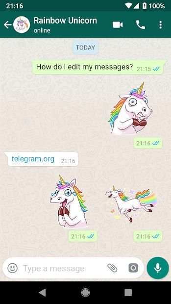 WhatsApp Stickers - Telegram स्क्रीनशॉट 7