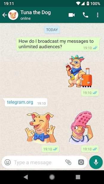 WhatsApp Stickers - Telegram स्क्रीनशॉट 2