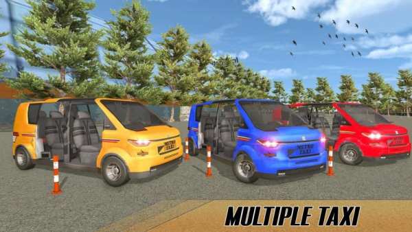 City Traffic Taxi Car Driving screenshot 7