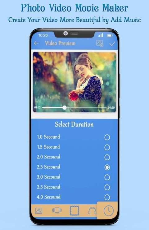 Photo Video Movie Maker With Music स्क्रीनशॉट 4