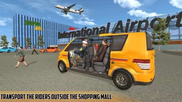 City Traffic Taxi Car Driving screenshot 10
