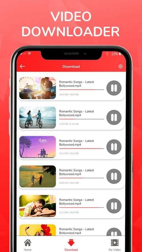All Video Downloader - Download All HD Videos स्क्रीनशॉट 2