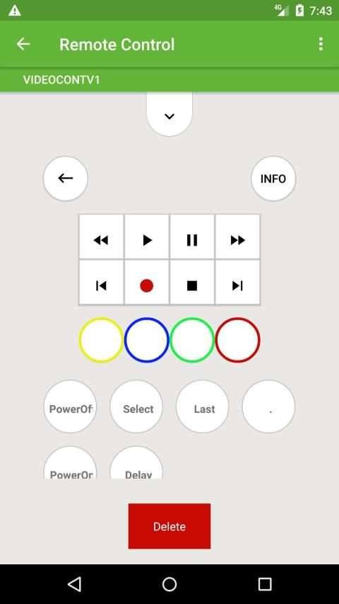 Videocon TV Remote screenshot 1
