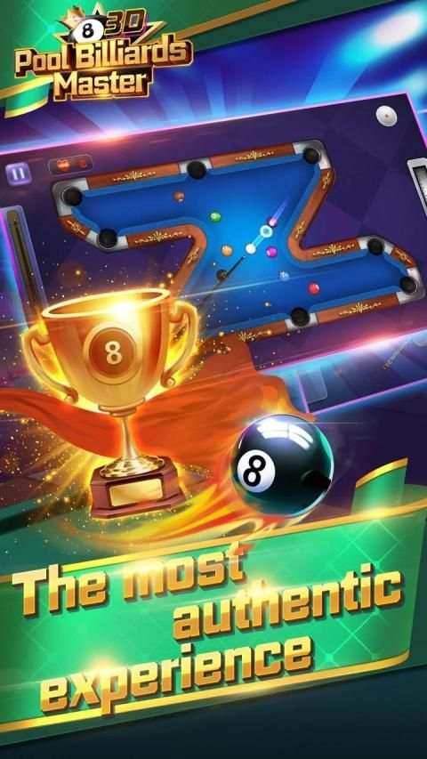 3D Billiards Master स्क्रीनशॉट 4