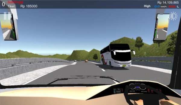 IDBS Simulator Bus Lintas Sumatera screenshot 1