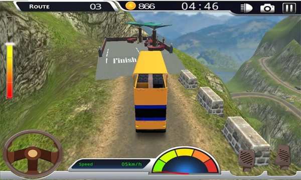 Need for Speed Mountain Bus स्क्रीनशॉट 10