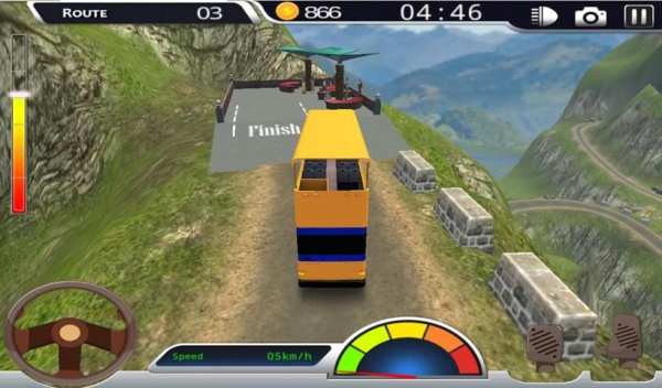 Need for Speed Mountain Bus स्क्रीनशॉट 1