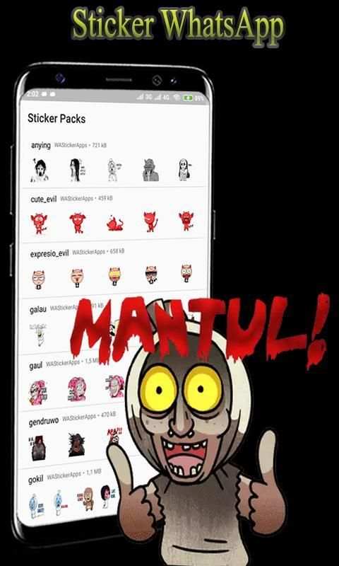 Hantu Indonesia Punya Stickers For WhatsApp - WA screenshot 5