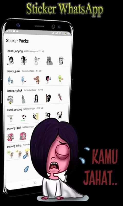 Hantu Indonesia Punya Stickers For WhatsApp - WA screenshot 3