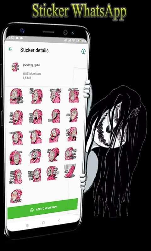Hantu Indonesia Punya Stickers For WhatsApp - WA screenshot 4