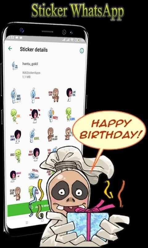Hantu Indonesia Punya Stickers For WhatsApp - WA screenshot 1