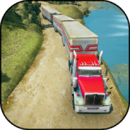 Road Train Truck Driving Sim: Long Trailer Cargo आइकन