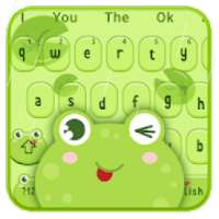 Cute Cartoon Frog Keyboard Theme