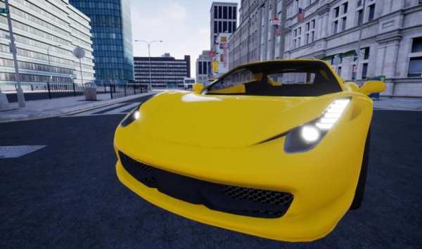 Super Car Driving Simulator screenshot 1