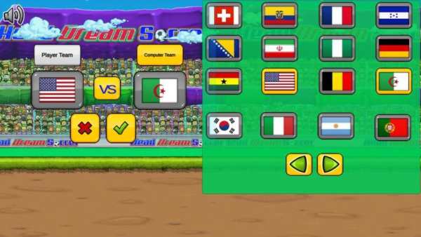 Pes Head Ball Soccer screenshot 4