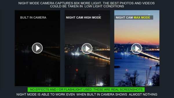 Night Photo and Video Shoot (Night Vision Camera) screenshot 6