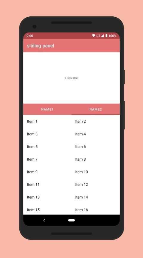 sliding-panel screenshot 1