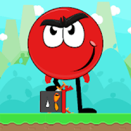ikon Angry Red Game Ball 4 Roundhit