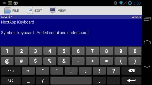 Technical Keyboard स्क्रीनशॉट 3