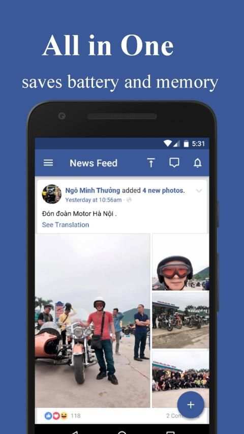 Mini Messenger for Facebook स्क्रीनशॉट 4