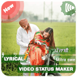 Panjabi Photo Lyrical Video Status Maker आइकन
