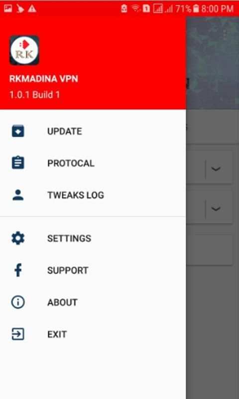 RKMADINA VPN screenshot 2