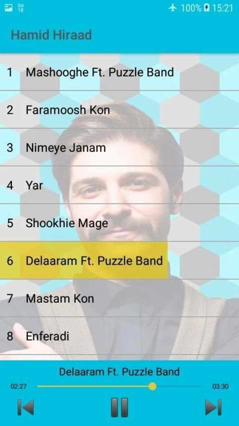 Hamid Hiraad - حميد هيراد - Top Music 2019 screenshot 2