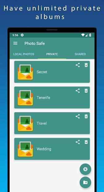 Photo Safe - Hidden Free Vault स्क्रीनशॉट 7