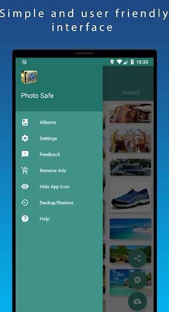 Photo Safe - Hidden Free Vault स्क्रीनशॉट 3