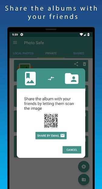 Photo Safe - Hidden Free Vault स्क्रीनशॉट 1