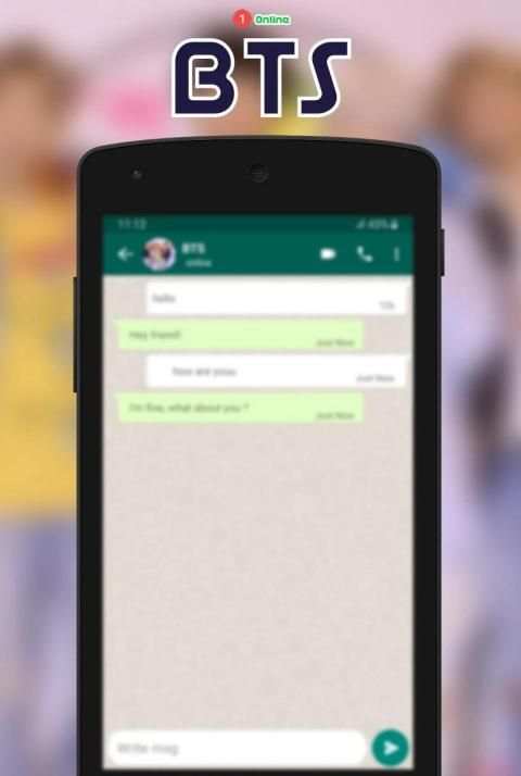 Chat Talk With BTS screenshot 5