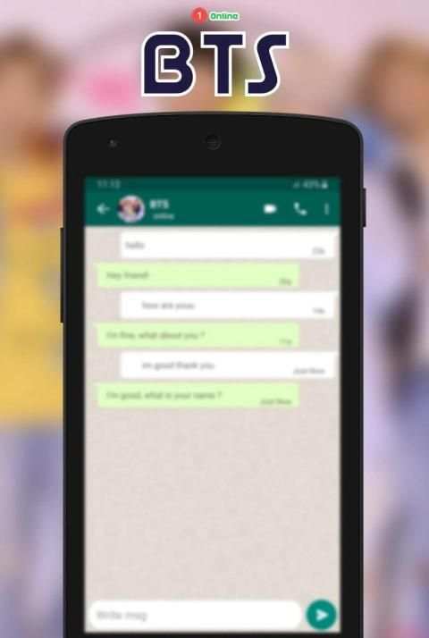 Chat Talk With BTS screenshot 4