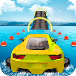 Water Surfing Car Stunts आइकन