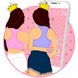 Cute best friends themes 1.1.4